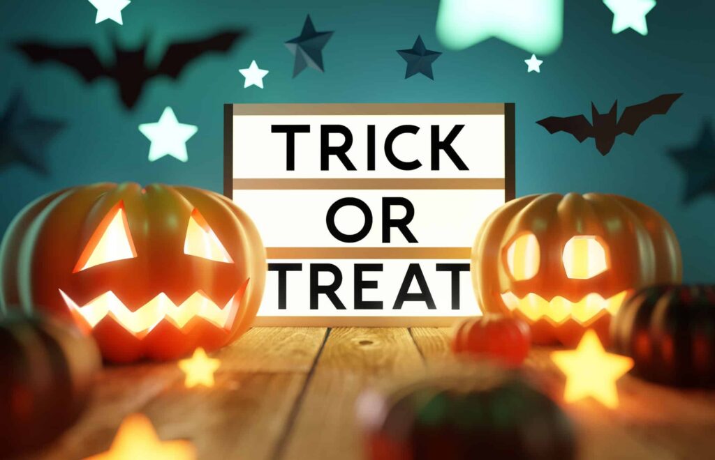 Halloween trick or treet Istock